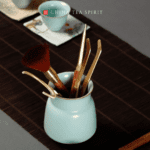Vintage Zen Style Brass Tea Ceremony Accessories Set