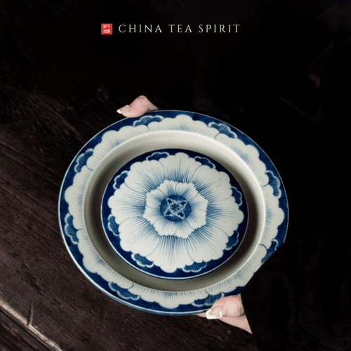 Peony Gongfu Tea Tray