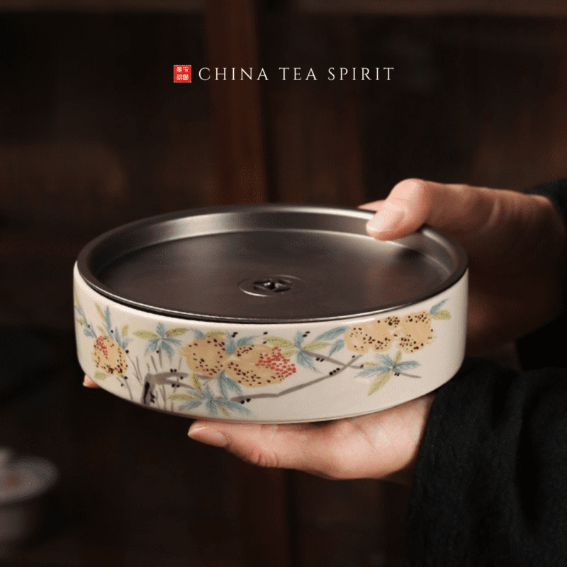 Pomegranate Gongfu Tea Tray