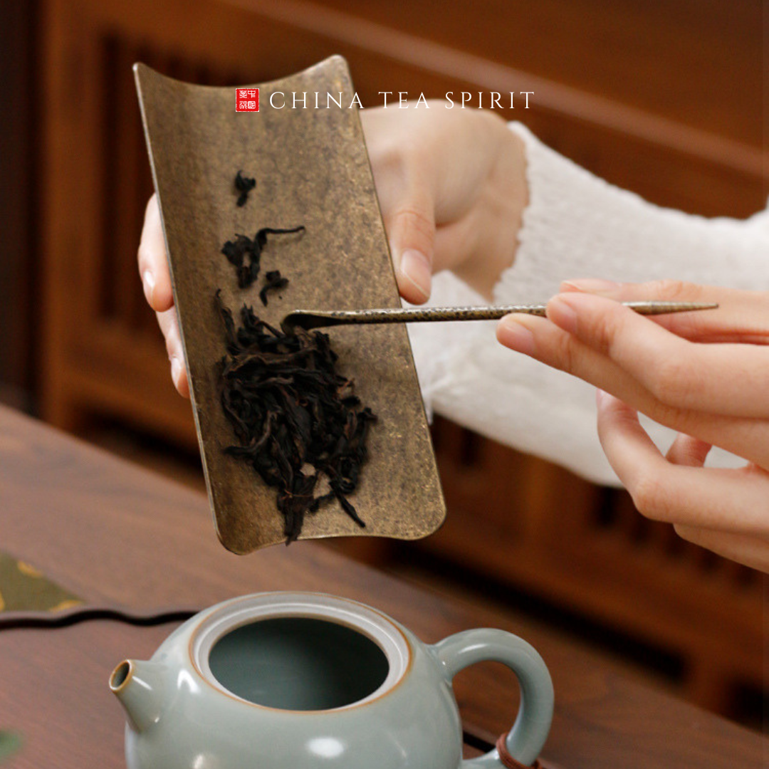 Handmade Brass Gongfu ChaZe Set - China Tea Spirit