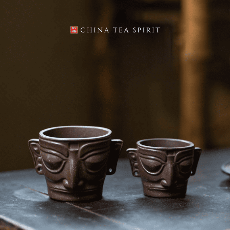 Mask Yixing Clay Tea Cup
