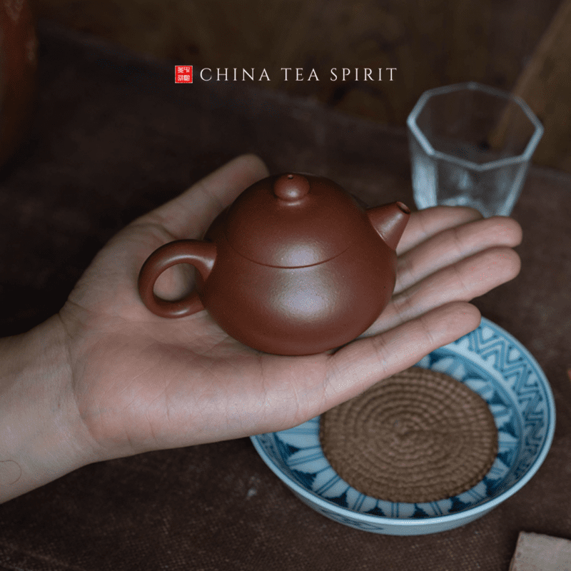 Hong Pi Long Wen Dan Yixing Teapot