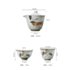 Persimmons Camellia Gongfu Tea Set