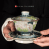 Flowers Gaiwan Tea Set