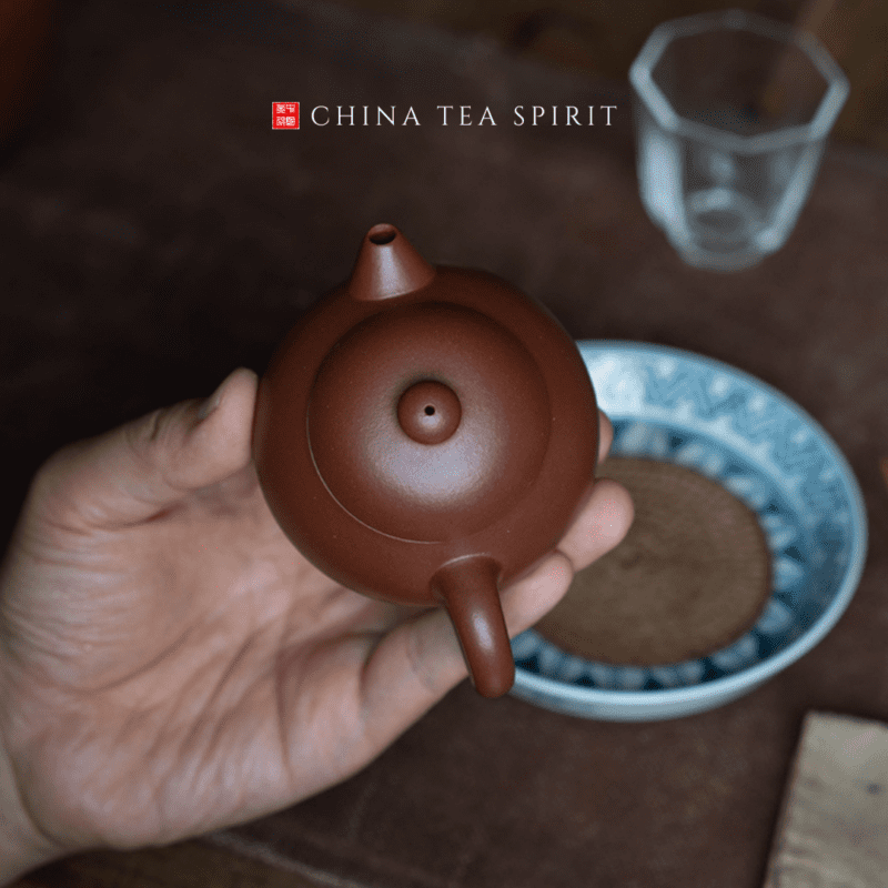 Hong Pi Long Wen Dan Yixing Teapot