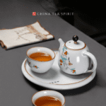 Hand-painted Vintage Ceramics Chinese Painting Simple Tea Set