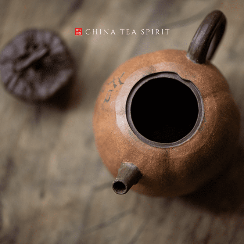 Zini Ru Shi Persimmon Yixing Teapot