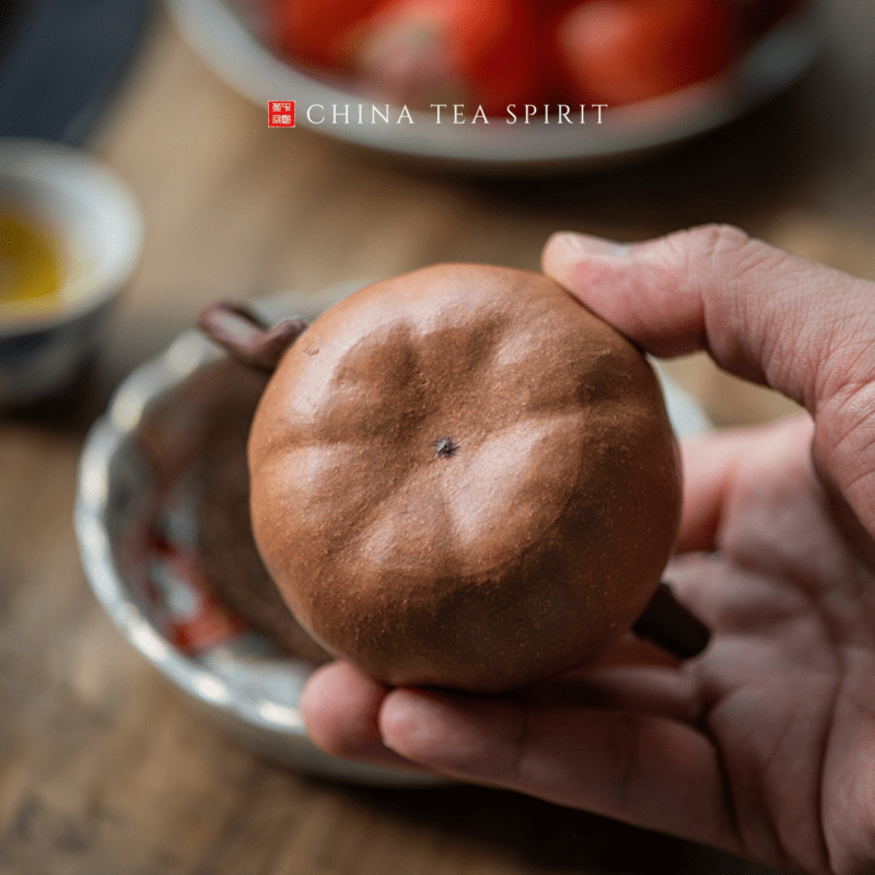 Zini Ru Shi Persimmon Yixing Teapot