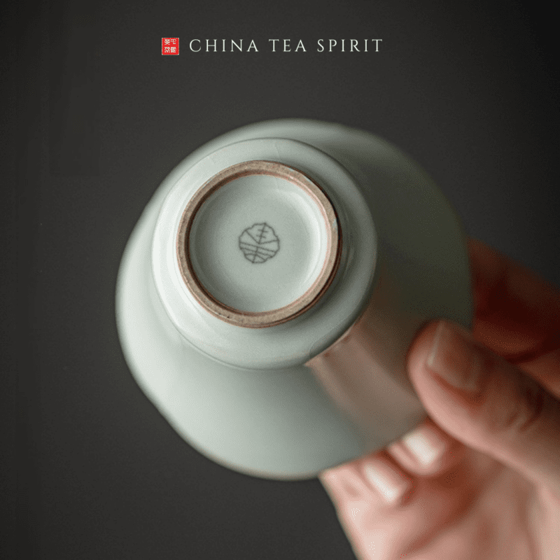 petal shape gongfu tea cup