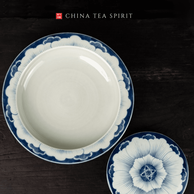 Peony Gongfu Tea Tray