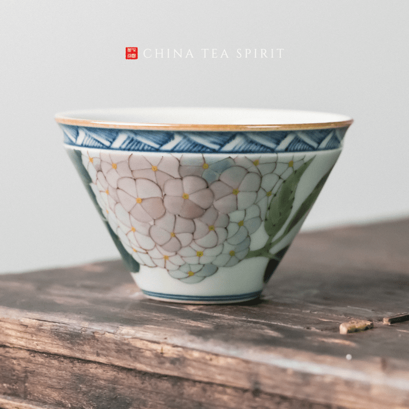 Flowers Gaiwan Tea Set