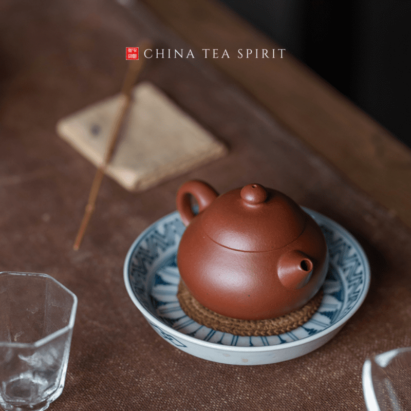 Hong Pi Long Wen Dan Yixing Teapot