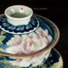 Magnolia Begonia Peony Gaiwan Tea Set