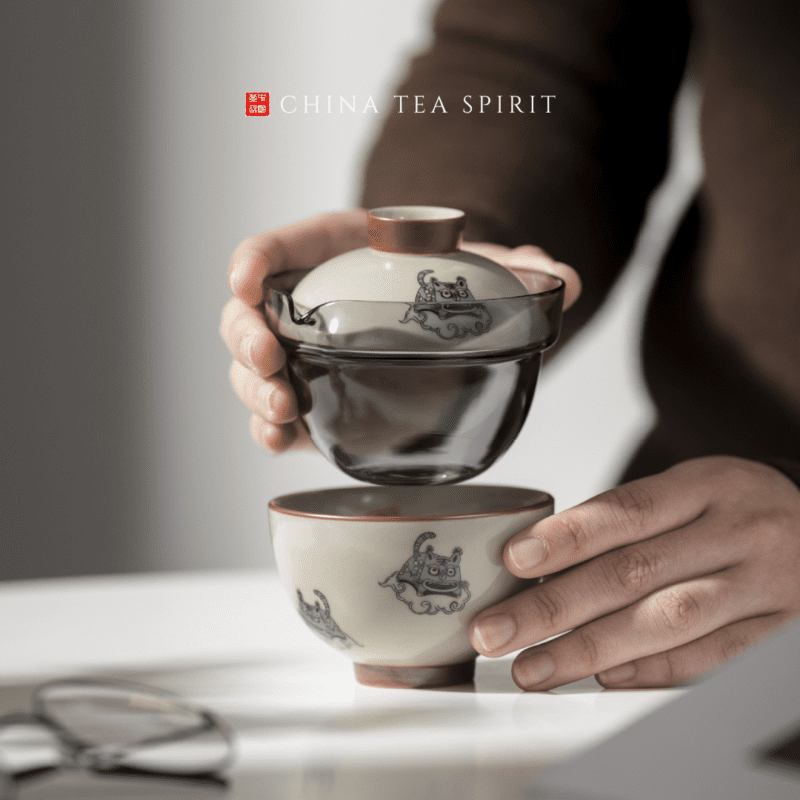 Tiger Travel Gongfu Tea Set
