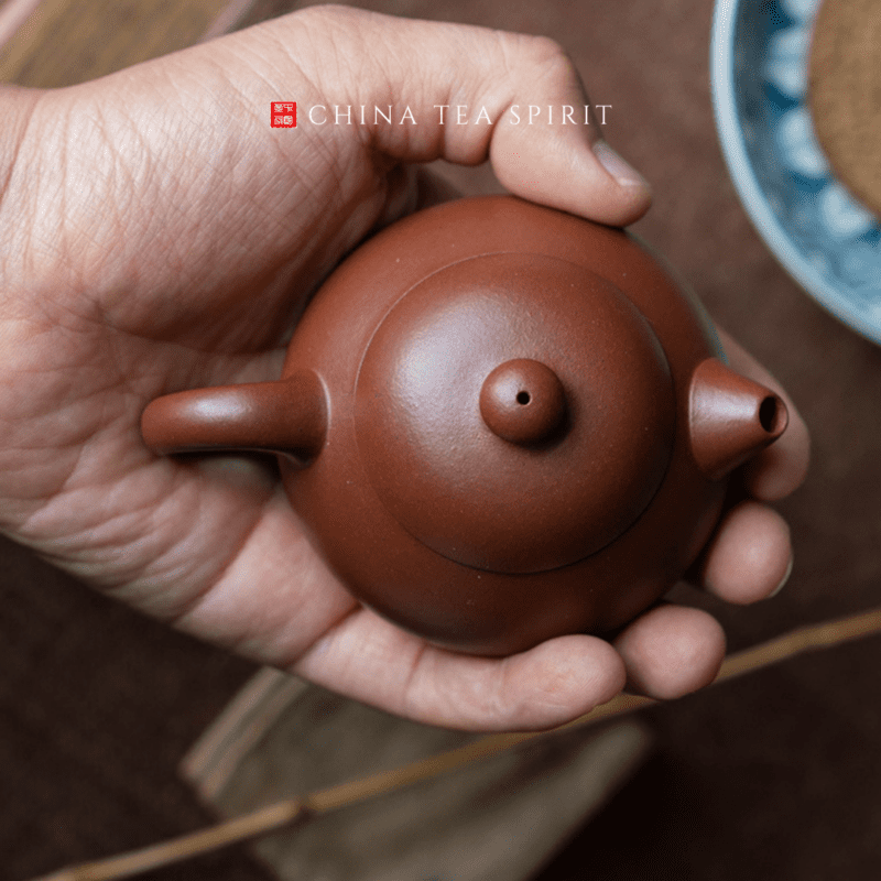 Hong Pi Long Wen Dan Yixing Teapot