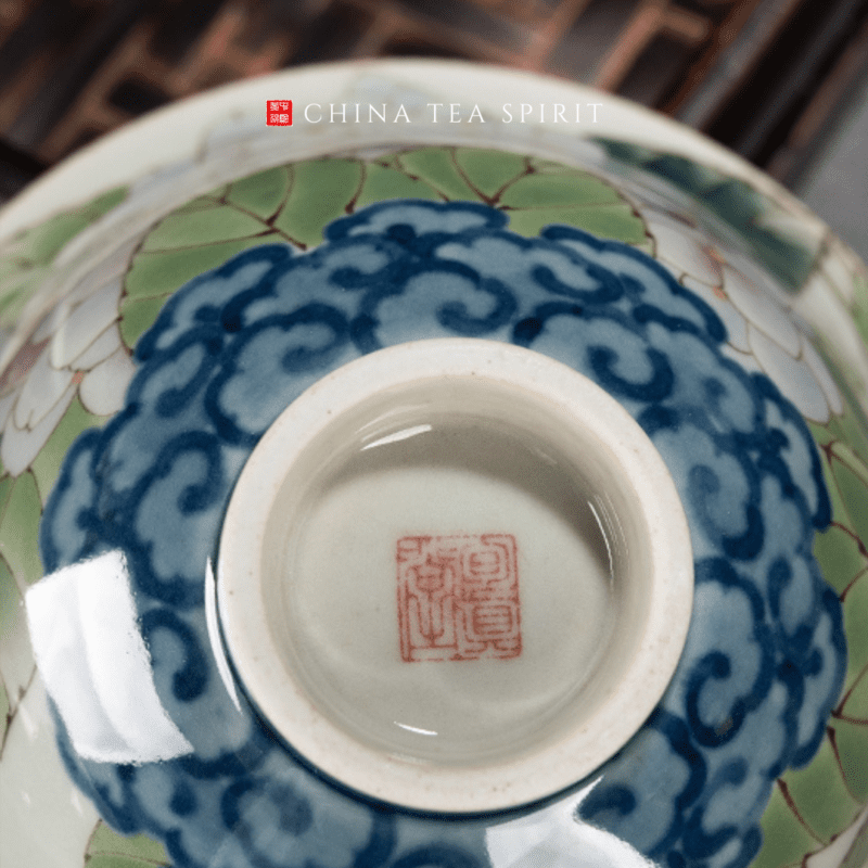 Flowers Gaiwan Tea Set