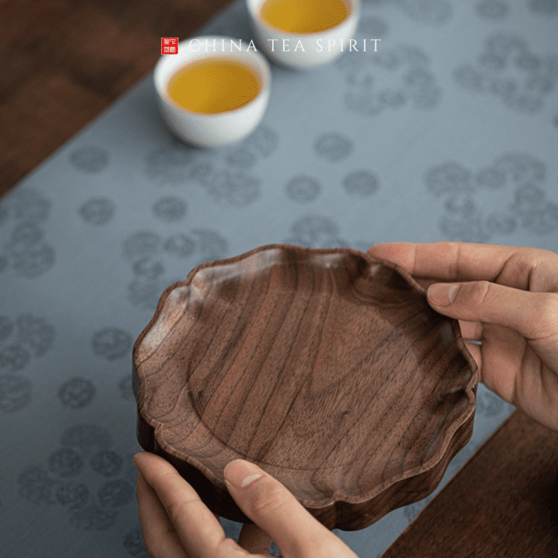 wooden gongfu tea tray