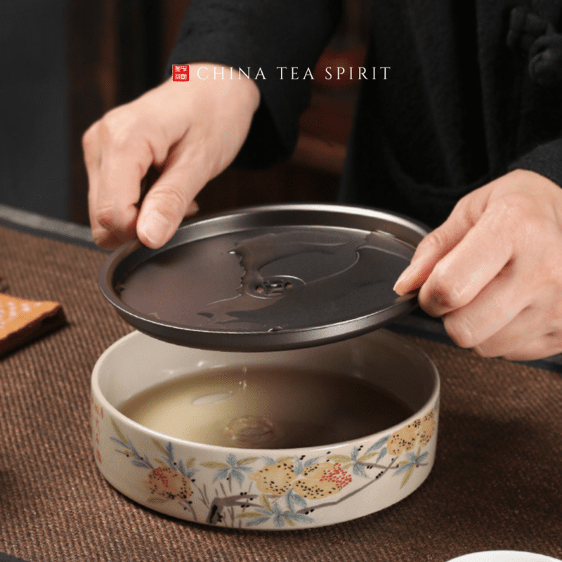 Pomegranate Gongfu Tea Tray