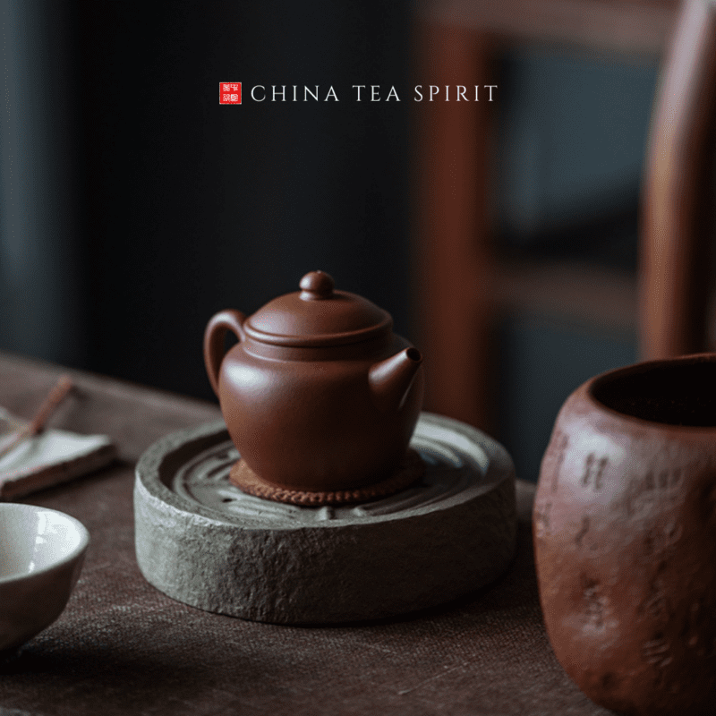 Hong Pi Long Ju Lun Zhu Yixing Teapot