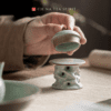 6 Vintage Creative Ceramics Kung Fu Tea Lid Holder