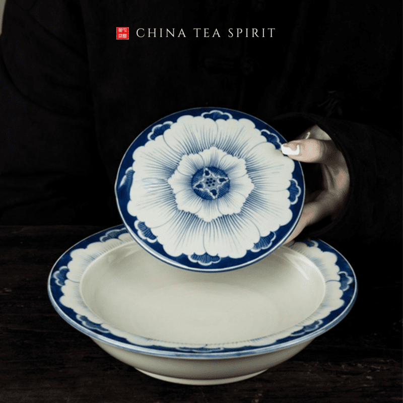 Peony Gongfu Tea Tray