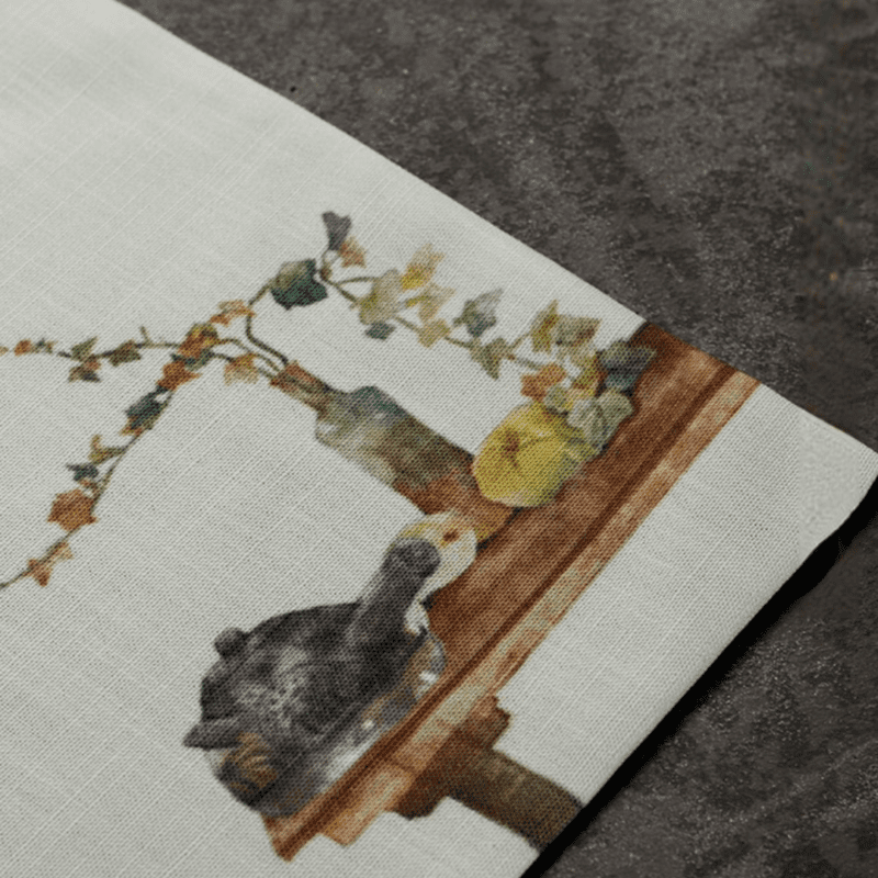 Chinese Painting Tea Mat