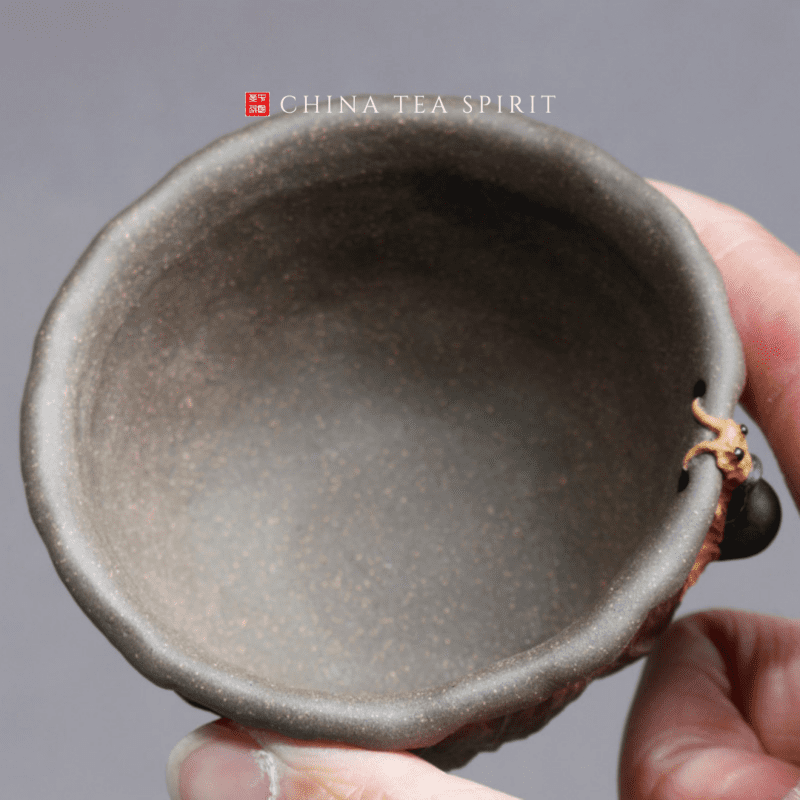 Yixing Clay Snail Tea Cup