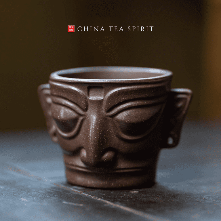 Mask Yixing Clay Tea Cup