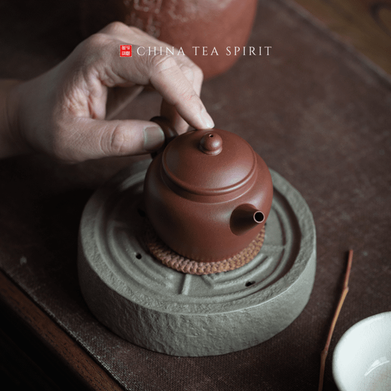 Hong Pi Long Ju Lun Zhu Yixing Teapot