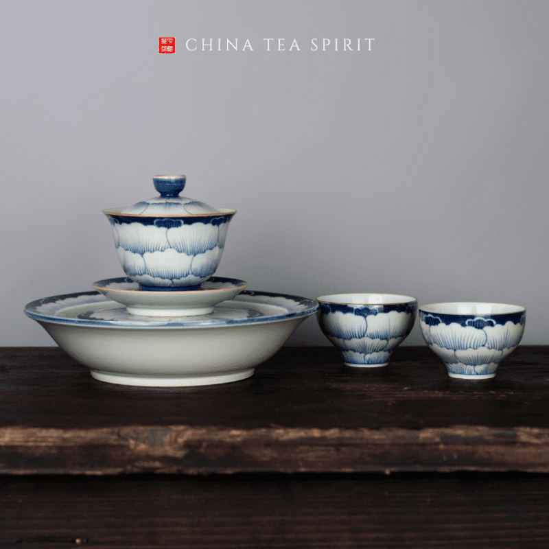 Peony Gongfu Tea Tray