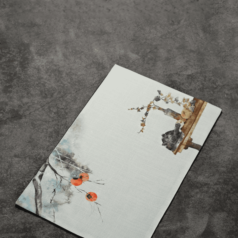 Chinese Painting Tea Mat
