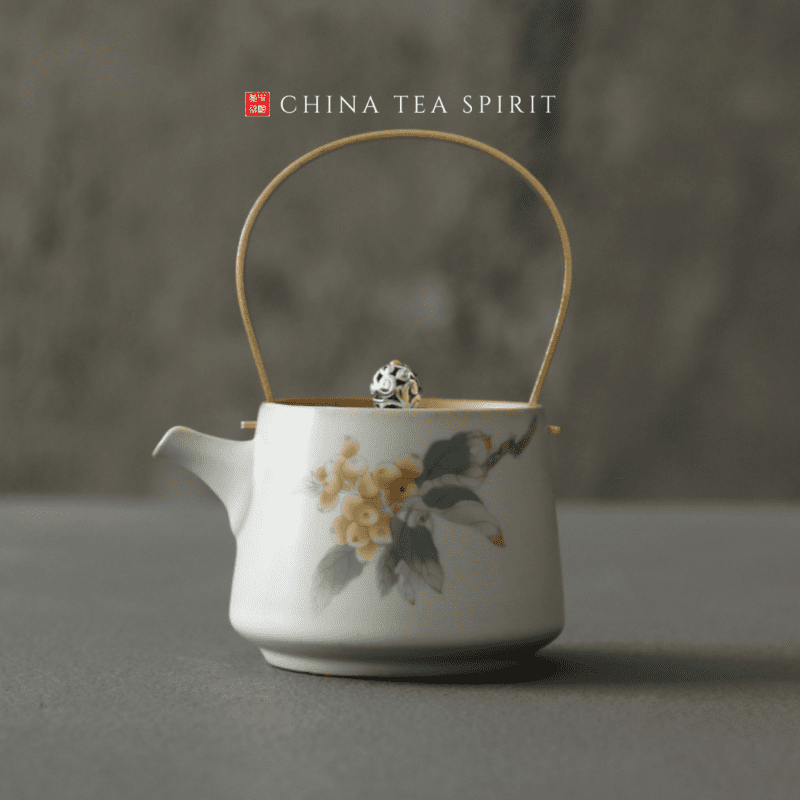 Fruit Painting Gongfu Teapot