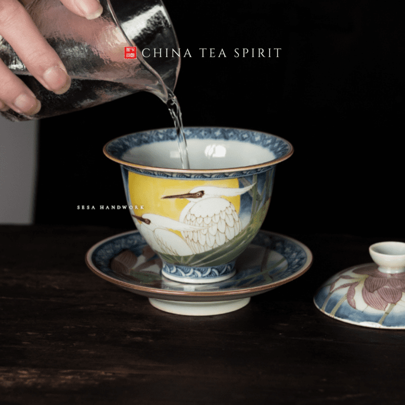 Egret Gawan Tea Set