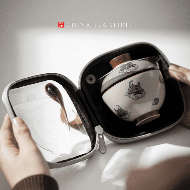 Tiger Travel Gongfu Tea Set