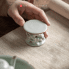 8 Vintage Creative Ceramics Kung Fu Tea Lid Holder