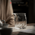 Anti-Scald Simple Chic Glass Hammered Fair Cup
