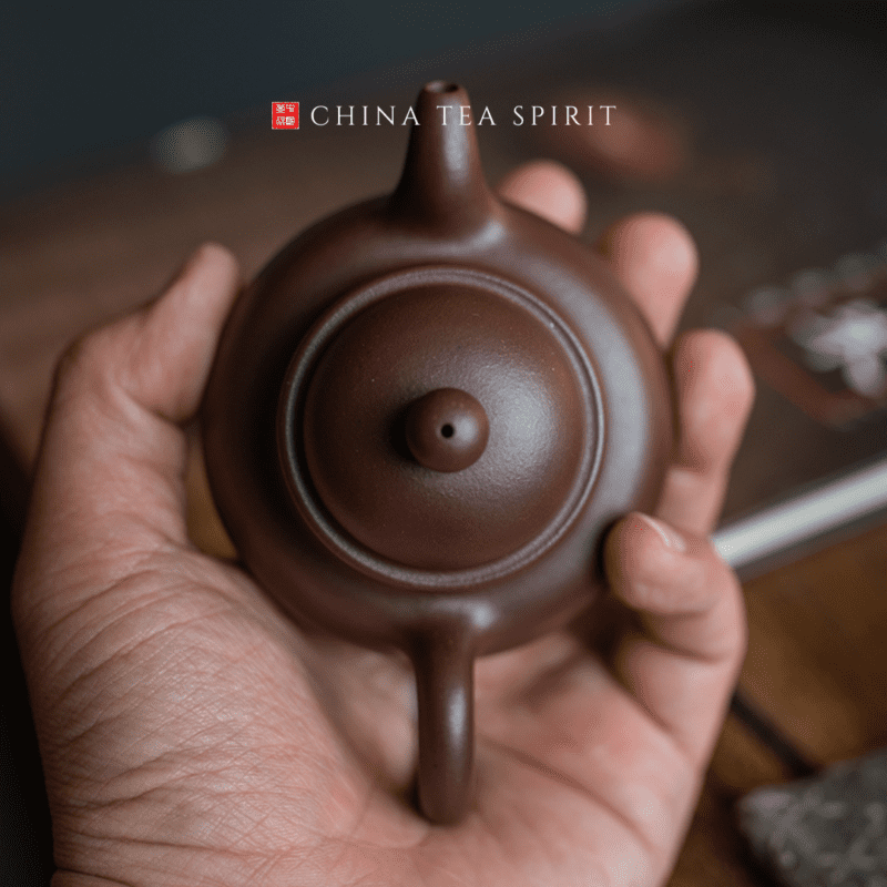 Dicaoqing Duo Qiu Yixing Teapot