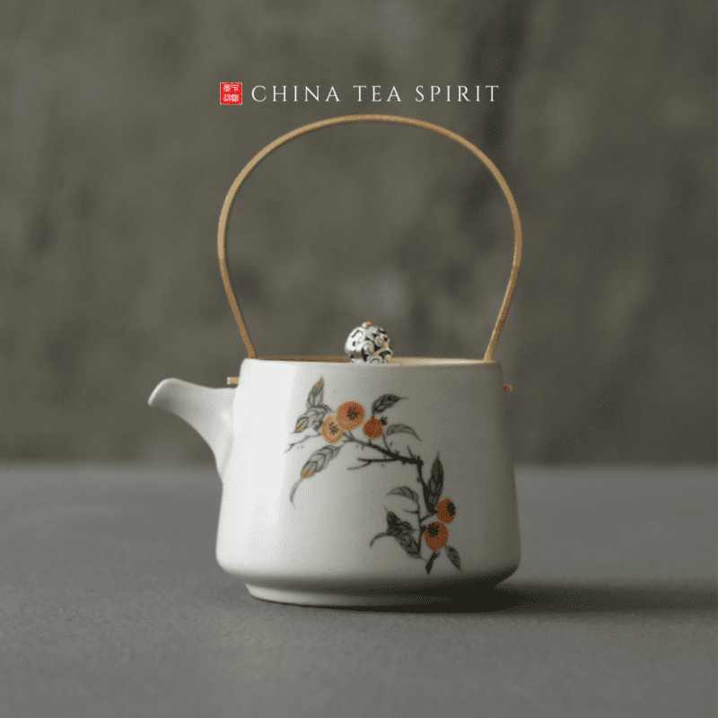 Fruit Painting Gongfu Teapot