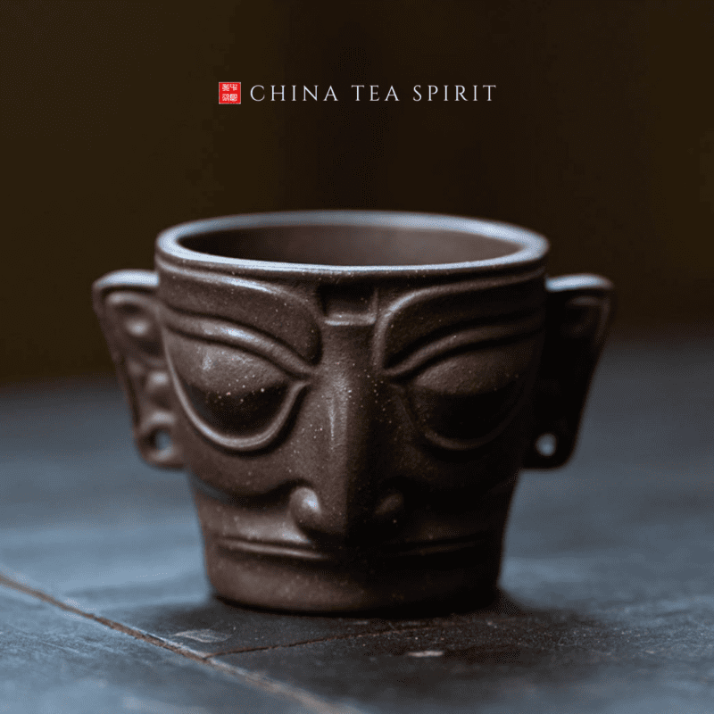 Mask Yixing Clay Tea Cup