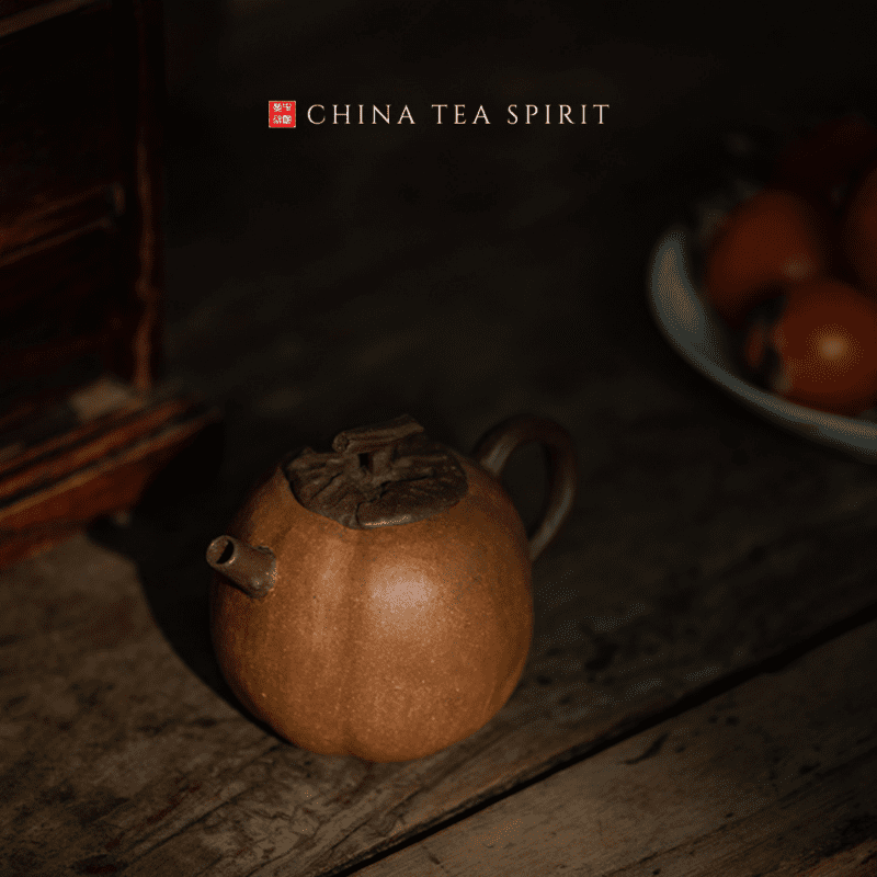 Zini Ru Shi Persimmon Yixing Teapot
