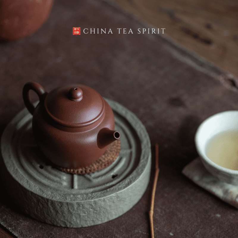 Hong Pi Long Ju Lun Zhu Yixing Teapot
