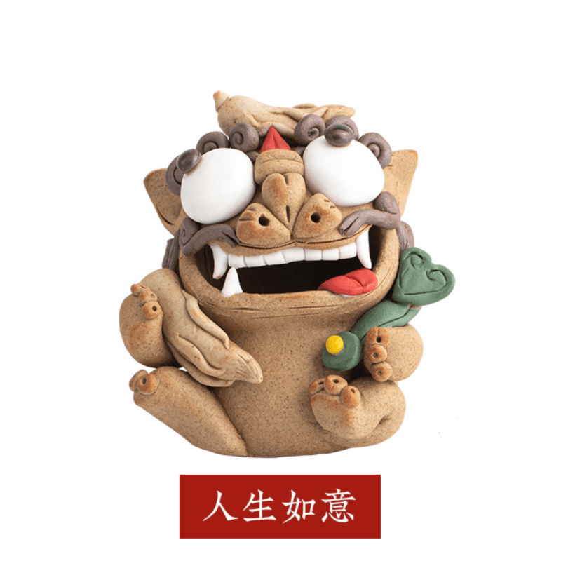 Lion Foo Dog Tea Pet