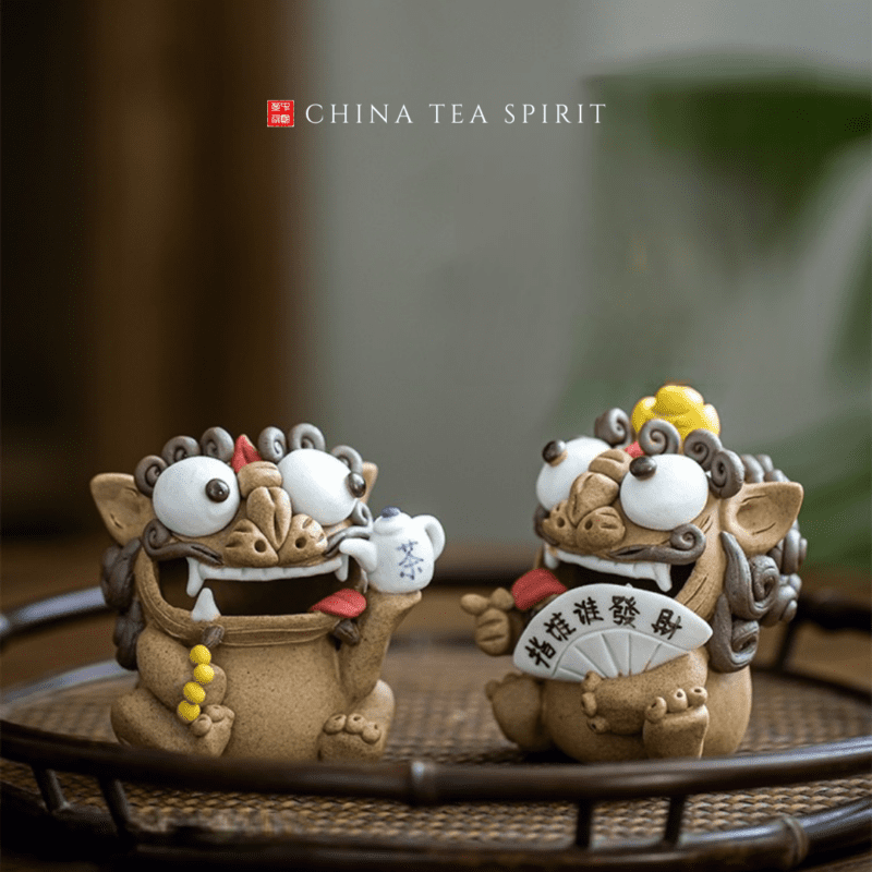 Lion Foo Dog Tea Pet