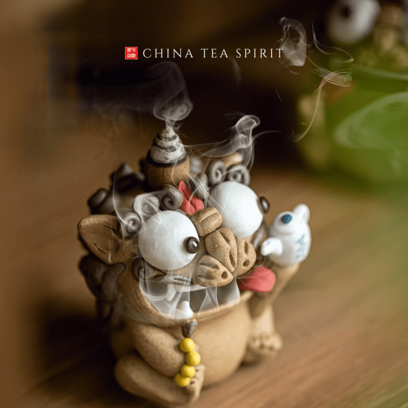 Lion Foo Dog Tea Pet