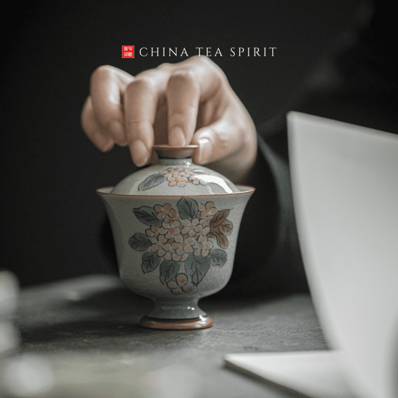 Hydrangea Gaiwan
