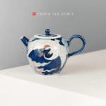 Hand-painted Ceramics Fairy Crane Kung Fu Teapot