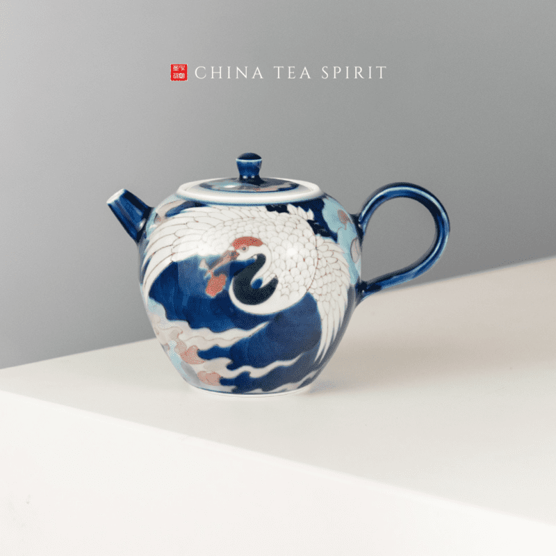 White Porcelain Gong Fu Teapot