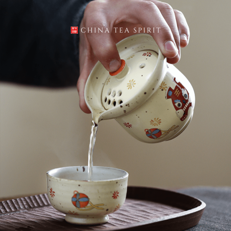 Cloth Tiger Gong Fu Travel Tea Set