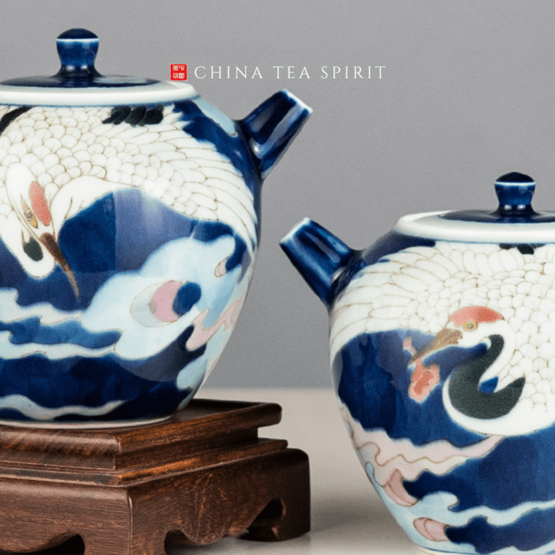 Fairy Crane Kung Fu Teapot