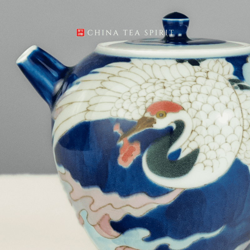 Fairy Crane Kung Fu Teapot
